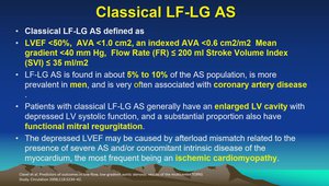 Echocardiographic Evaluation of Low Flow, Low Gradient Aortic Stenosis | Vumedi
