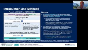 ASCO GU 2022 OS in mHSPC Treated With Enzalutamide + ADT by High/Low ...