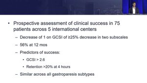 Third Space Beyond E-POEM: The Role in Gastroparesis and Zenker's Diverticulum | Vumedi