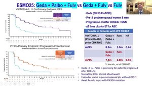 ESMO 2025 Summary: HR+/HER2- Advanced Breast Cancer - Trials