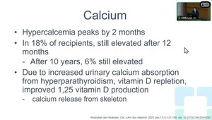 Bone Health in Renal Transplant Patients | Vumedi