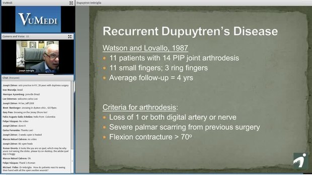 Modified McCash Technique for Dupuytren's Release | Vumedi