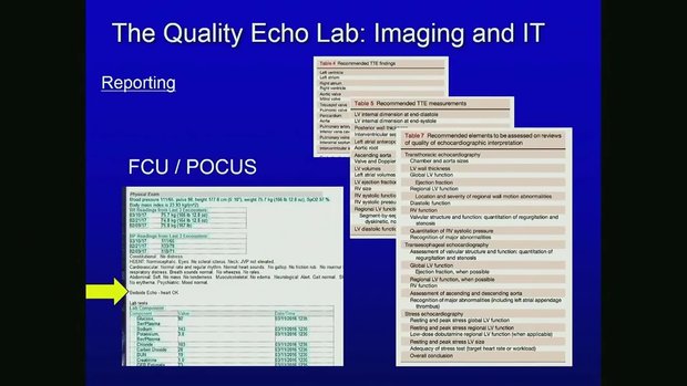 Imaging and Information Technology Managment of the Echo Lab | Vumedi