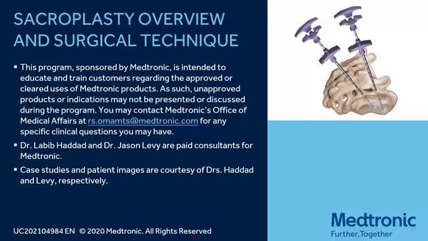 Sacroplasty Overview and Surgical Technique | Vumedi