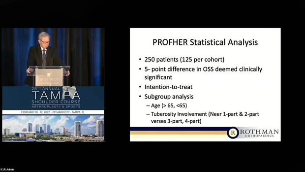 Proximal Humerus Fractures: Non-Operative Treatment, ProFHER, and ...