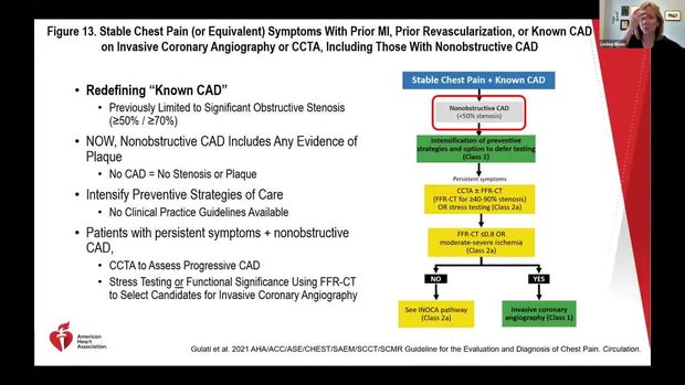 Evaluation of Chest Pain in the Patient with Known CAD | Vumedi