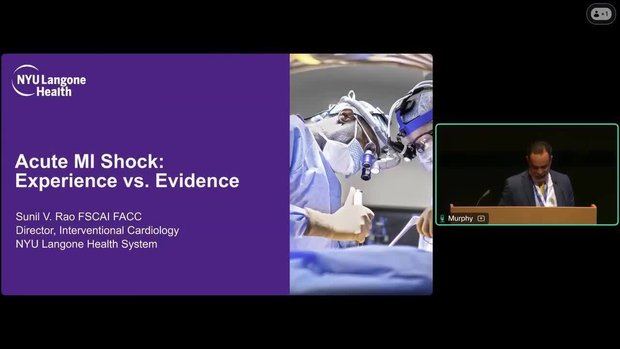 Acute MI Shock: Experience vs Evidence | Vumedi