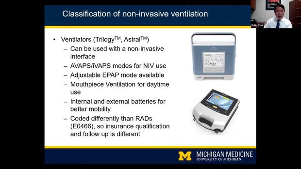 Management of Chronic Respiratory Failure With Non-Invasive Ventilation