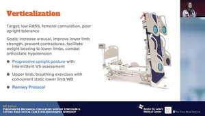 Cutting-Edge Physical Therapy in MCS: Critical Care PT Perspective | Vumedi