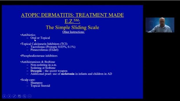 Atopic Dermatitis Treatment: The Simple Sliding Scale for Mild to ...