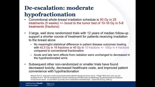 Radiation Therapy Advances in Breast Cancer Care | Vumedi