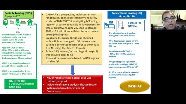 AHA 2022: Feasibility and Safety of Intravenous Sotalol Administered as ...