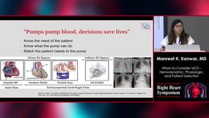 When to Consider RV MCS – Hemodynamic, Physiologic, and Patient ...