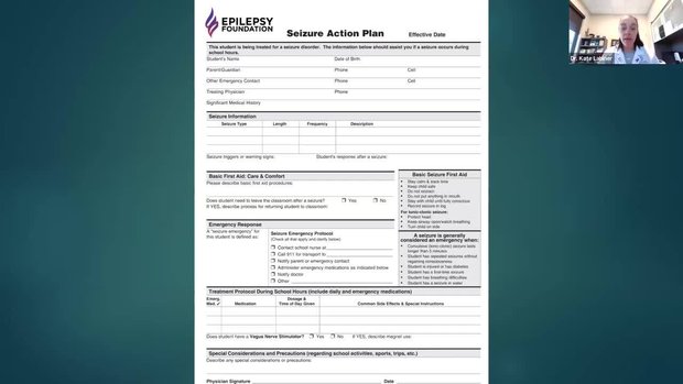 Seizure Rescue Therapies, Seizure Action Plans, and Seizure First Aid ...