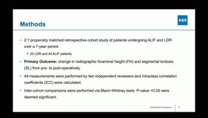 Lumbar Disc Replacement Provides Indirect Decompression as Effectively ...