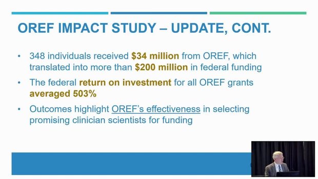 OREF Impact on Research and Clinical Care | Vumedi