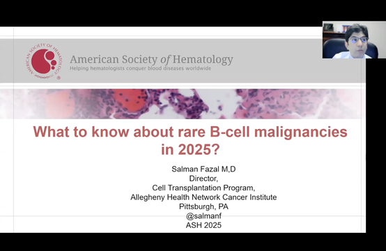 ASH 2025 Summary: What to Know about Rare B-Cell Malignancies in 2025 ...