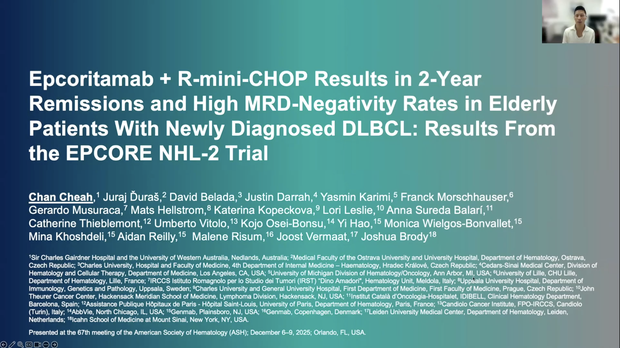 ASH 2025 Insights: Epcoritamab + R-mini-CHOP Results in 2-Year ...