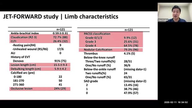 LINC 2025 Insights: One-Year Clinical Outcomes and Predictors of Distal ...