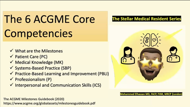 The Six ACGME Core Competencies - Interpersonal and Communication ...