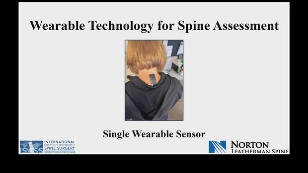 Wearable Sensor Technology - Applications in Spine Care | Vumedi
