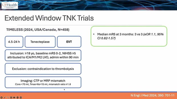 Extended Time Window Thrombolysis | Vumedi