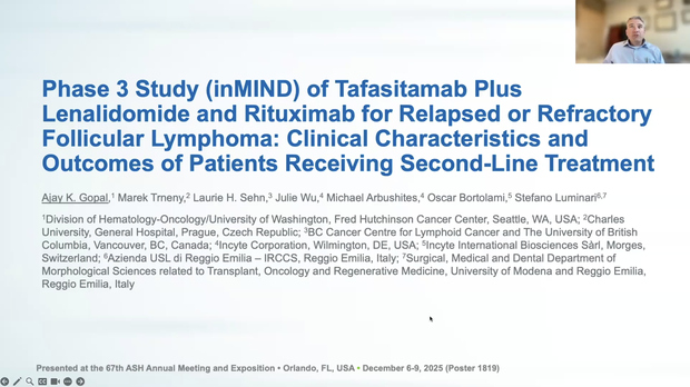 ASH 2025 Insights: Ph3 inMIND Study of Tafasitamab + Lenalidomide and ...