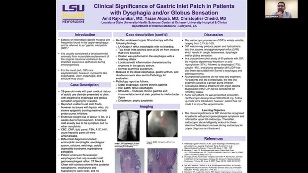 Clinical Significance of Gastric Inlet Patch in Patients With Dysphagia ...