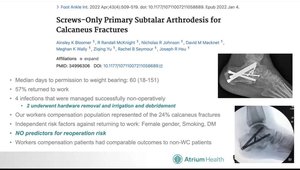Open Reduction and Internal Fixation Compared With Primary Subtalar ...